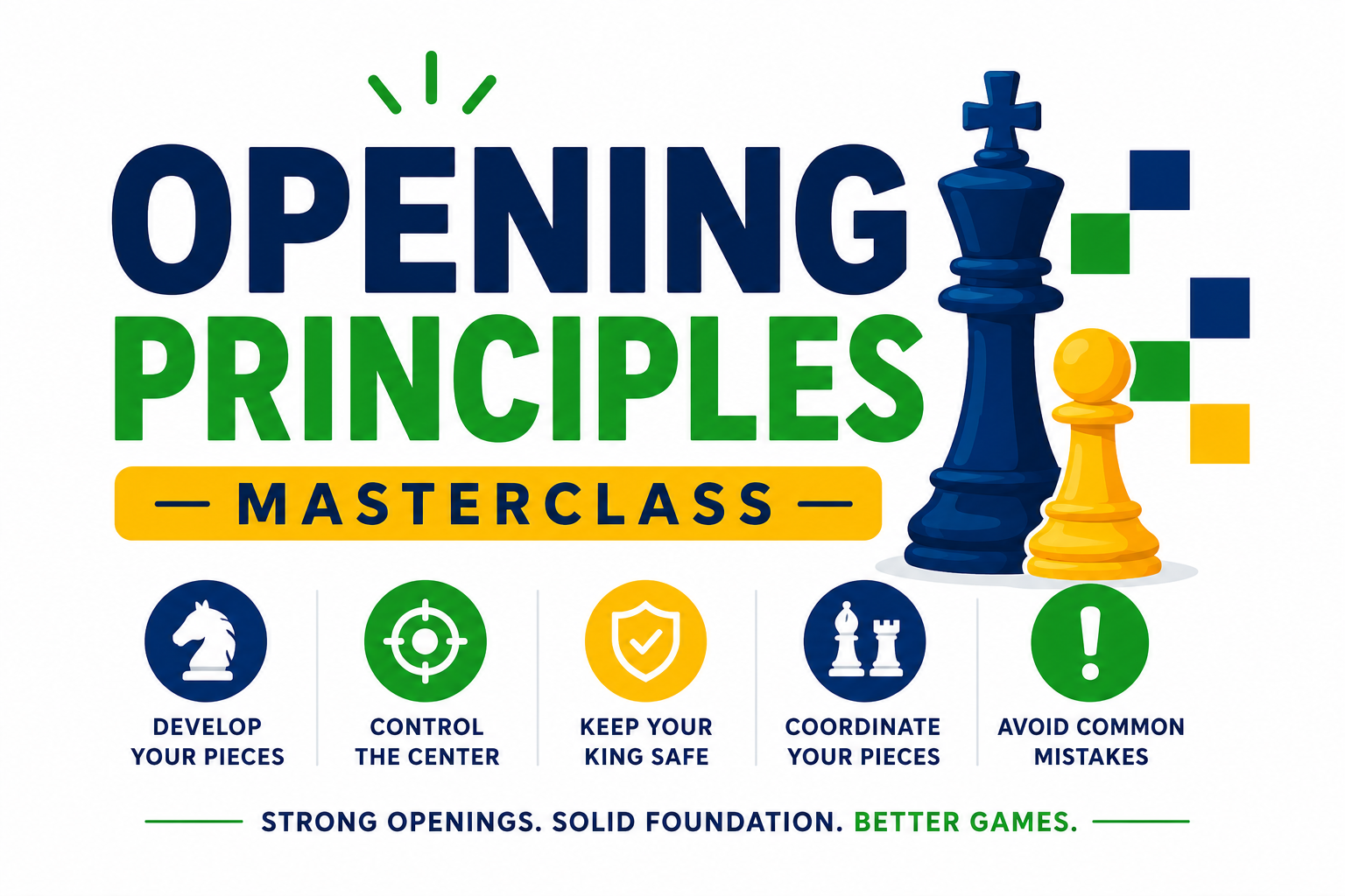 ♟️ Opening Principles Masterclass